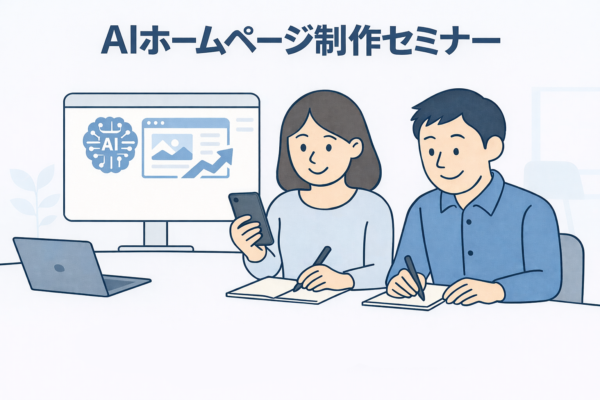 AIホームページ制作セミナー